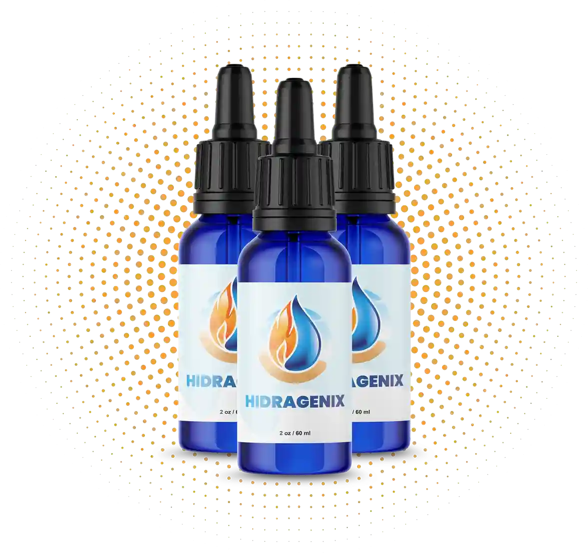 Hidragenix Natural Weight Management Liquid Dropper – 2oz 60ml, 5 Plant Extracts, FDA-Approved GMP Facility